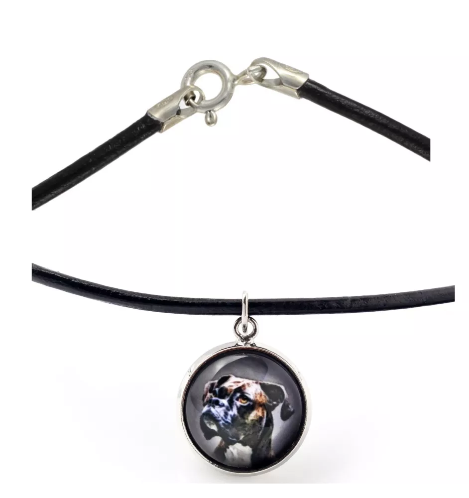 Boxer, German Boxer I - necklace in a box, elegant decoration, pendant from the Art-Dog brand