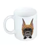 Boxer, Deutscher Boxer I - Becher mit einem Bild und dem Schriftzug geometrischer Hund Art-Dog