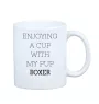 Boxer, Deutscher Boxer I - Becher mit einem Bild und dem Schriftzug geometrischer Hund Art-Dog