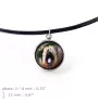 Briard, Berger de Brie - a set of jewelry with your photo, handmade set, bracelet and necklace by Art.-Dog brand