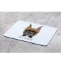 Boxer, German Boxer I - geometric mouse pad with a picture and text by Art-Dog