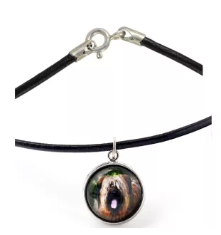 Briard, Berger de Brie - necklace in a box, elegant decoration, pendant from the Art-Dog brand