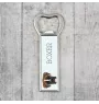 Boxer, German Boxer III - bottle opener with a picture and inscription for beer by Art-Dog