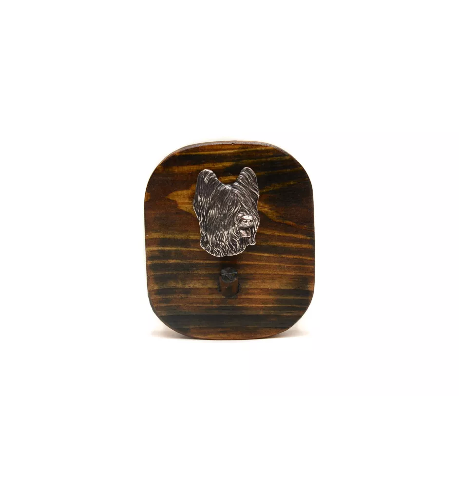 Briard, Berger de Brie - Leinenhalter, Hundemedaillehalter, Schlüsselhaken der Marke Art-Dog