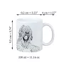 Briard, Berger de Brie - cup with a dog, cup with a photo, personalized gift from the Art-Dog brand