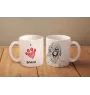 Berger de Brie, Briard - tasse avec chien, une tasse adorable avec une illustration, un cadeau avec votre photo de la marque Art-Dog