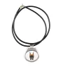 Boxer, German Boxer I - necklace with a geometric design and the inscription "Art-Dog"