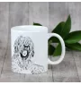 Briard, Berger de Brie - cup with a dog, cheerful cup for a dog lover, personalized gift from the Art-Dog brand
