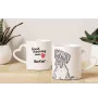 Boxer, German Boxer III - cup with a dog, adorable cup with a heart-shaped handle, universal gift from the Art-Dog brand
