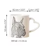 Boxer I - tasse avec chien, une tasse adorable avec une anse en forme de cœur, un cadeau universel de la marque Art-Dog