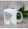 Boxer, German Boxer III - cup with a dog, cup with a photo, personalized gift from the Art-Dog brand