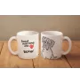 Boxer, German Boxer III - cup with a dog, cup with a photo, personalized gift from the Art-Dog brand
