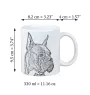 Boxer, Deutscher Boxer I - Tasse mit Hund, Tasse mit Bild, personalisiertes Geschenk der Marke Art-Dog
