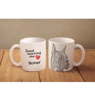 Boxer I - tasse avec chien, tasse avec photo, cadeau personnalisé de la marque Art-Dog