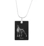 Boxer III - Pendentif en cristal avec chien, collier en argent avec photo, pendentif personnalisé par la marque Art-Dog