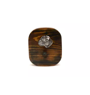 Boxer, German Boxer III - leash hanger, medal hanger with dog, key hook from Art-Dog brand