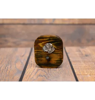 Bokser wieszak drewniany pojedynczy Art-Dog