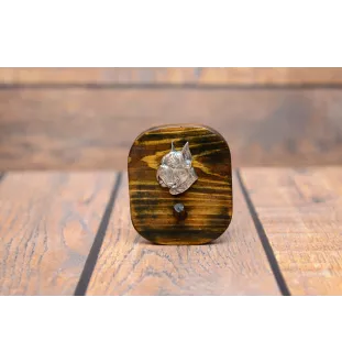 Boxer, German Boxer II - leash hanger, medal hanger with dog, key hook from Art-Dog brand