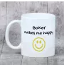 Boxer, German Boxer I - cup with a dog, cheerful cup for a dog lover, personalized gift from the Art-Dog brand