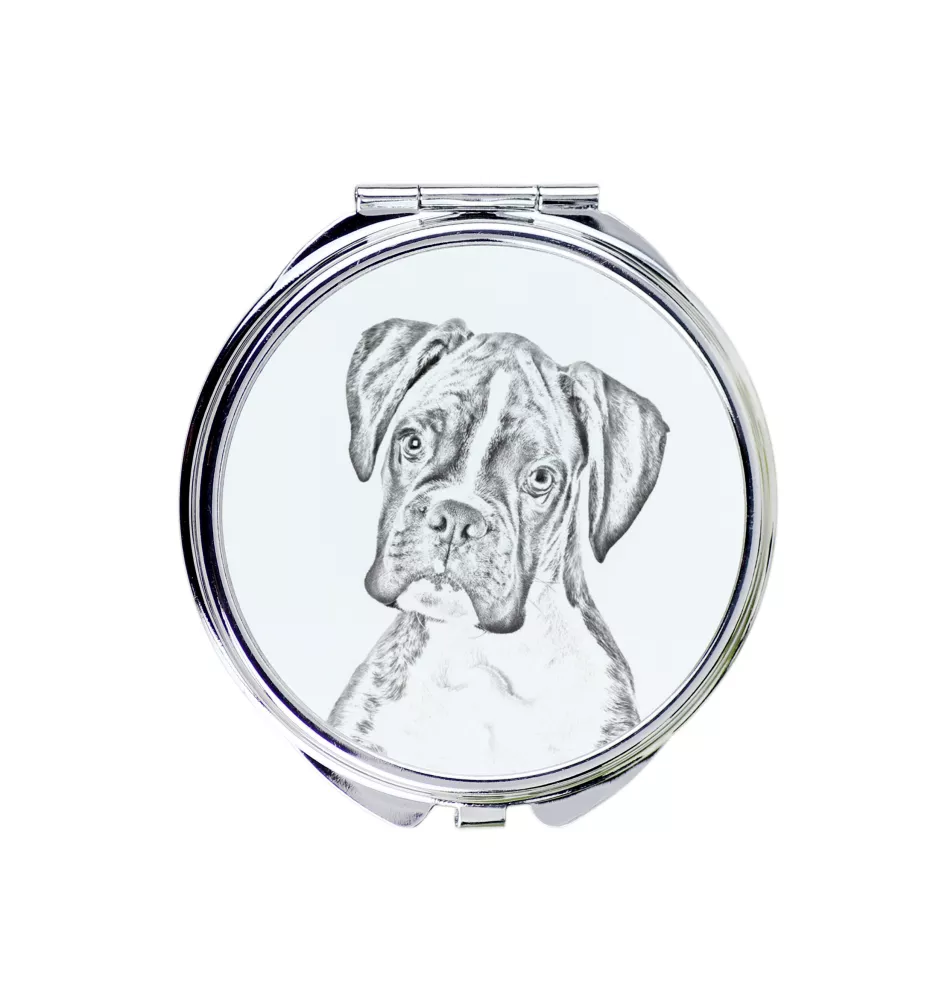 Bokser lusterko ze zdjęciem psa Art-Dog