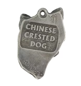 Grzywacz Chiński brelok do kluczy posrebrzany Art-Dog