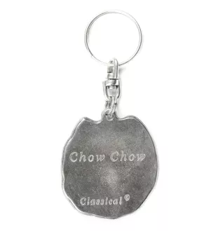 Chow Chow, Chowchow - Pendentif chien argenté, décoration de sac à main, pendentif sac à dos par la marque Art-Dog