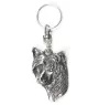 Chinese Crested Dog, Puff - Silver-plated pendant with a dog in a decorative box, handbag decoration, backpack pendant by Art-Dog brand