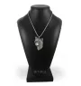 Chinese Crested Dog, Puff - Dog necklace, unique jewellery for the dog fan, unique adder pendant by Art-Dog brand
