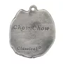 Chow Chow, Chowchow - Collier de chien dans une boîte cadeau, médaillon argenté pour fan de chien, pendentif remarquable de la marque Art-Dog