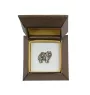 Chow Chow pin posrebrzony w pudełku Art-Dog