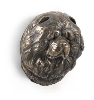 Chow Chow - Dog statue, hanging bust, unique decoration for dog lover by Art-Dog brand