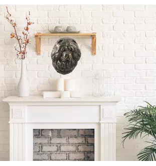 Chow Chow - Hundestatue, hängende Büste, einzigartige Dekoration für Hundeliebhaber der Marke Art-Dog
