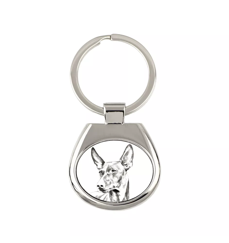 Cirneco dell'Etna - Schlüsselanhänger mit Hund, Anhänger mit Aufdruck, personalisierter Anhänger der Marke Art-Dog