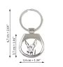 Cirneco dell'Etna - keychain with a dog, keychain with a print, personalized pendant from the Art-Dog brand