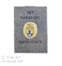 Chow Chow - Dog passport case, document case, gift for the traveller from the Art-Dog brand
