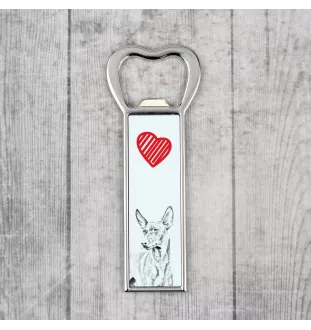 Cirneco de l'Etna, Cirneco dell'Etna - ouvre-bouteille avec chien, ouvre-bouteille personnalisé pour réfrigérateur, cadeau unique pour homme de la marque Art-Dog