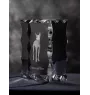 Cirneco dell'Etna - crystal with a picture of a dog, glass statuette with a picture, unique frame with a picture from Art-Dog brand