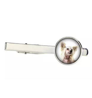 Chinesischer Schopfhund - Krawattennadel, Schmuck, Schmuckstück für das Abendkleid der Marke Art-Dog