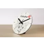 Cirneco dell'Etna - wall clock with a dog, shelf clock with a print, personalized home decoration from the Art-Dog brand
