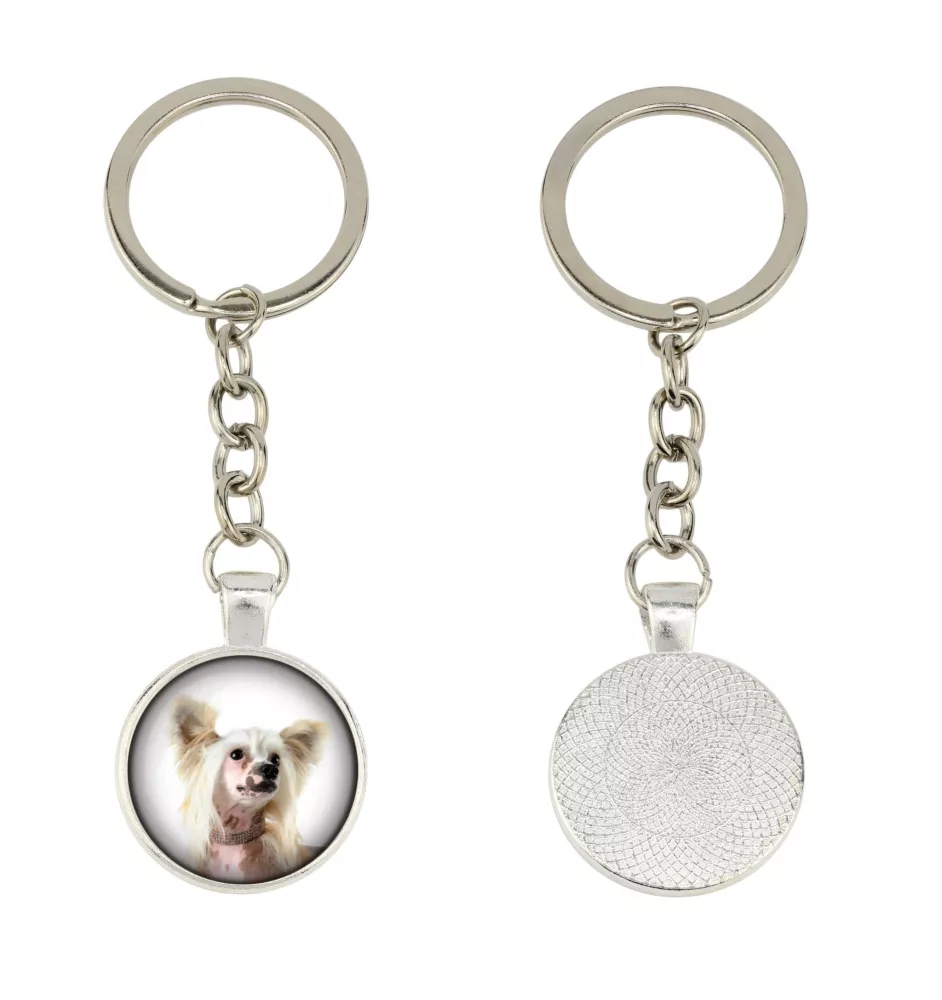 Grzywacz Chiński brelok w pudełku ze zdjęciem Art-Dog