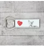 Chinese Crested Dog, Puff - bottle opener with a dog, personalized fridge opener, unique gift for a man by Art-Dog brand