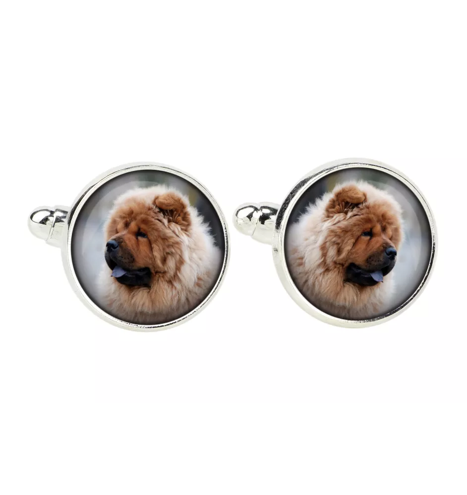 Chow Chow - cufflinks, a shirt accessory, a shirt pendant from the Art-Dog brand