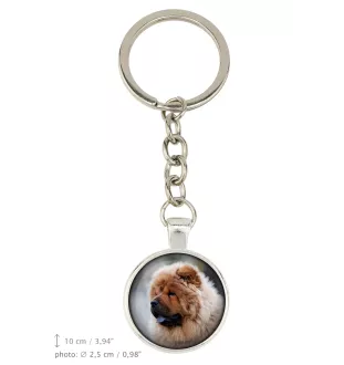 Chow Chow - keychain with your photo, key decoration, bag pendant from Art-Dog brand