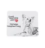 Chinese Crested Dog, Puff - mouse pad with print, personalized dog-themed mouse pad, unique gadget for an office worker by Art-Dog brand