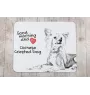 Chinese Crested Dog, Puff - mouse pad with print, personalized dog-themed mouse pad, unique gadget for an office worker by Art-Dog brand