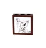 Chien chinois à crête, chien nu chinois - porte-stylo avec chien, organiseur de bureau avec impression, décoration de bureau personnalisée de la marque Art-Dog