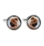 Chow Chow, Chowchow - Boutons de manchette et cravate avec votre photo, accessoire de costume, bijoux pour hommes de la marque Art-Dog.