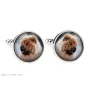 Chow Chow - cufflinks and tie with your photo, a suit decoration, men's jewelry from the Art-Dog brand.