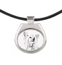 Chinese Crested Dog, Puff - dog necklace, personalized pendant with a photo, unique necklace for women and men by Art-Dog brand