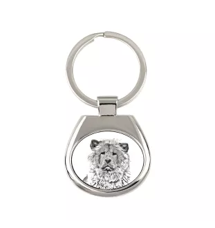 Chow Chow - keychain with a dog, keychain with a print, personalized pendant from the Art-Dog brand